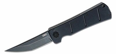 CRKT CR-2908 Inazuma No Ken™ taktikai zsebkés 9,3 cm, fekete Stonewash, fekete, G10