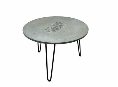LC-M2-T-0 Luma Concrete Table – Medium Grey, Tatry Relief