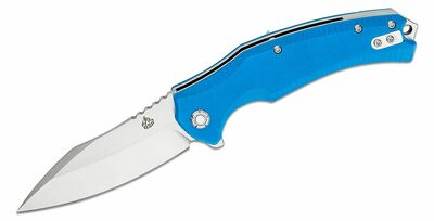 QSP Knife QS121-A Snipe Blue vreckový nôž 9 cm, satin, modrá, G10