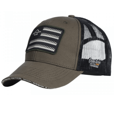 K13055-FG-06E-RAL7013-ONE SIZE Pentagon Wills truckers Twill Cap -FG