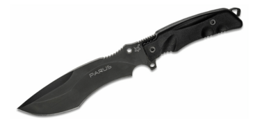 FOX Knives FX-9CM06 Parus Black vnější nůž 17,5 cm, černá, Forprene, nylonové pouzdro