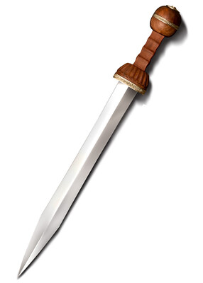 Cold Steel SW-RMNGLD ROMAN GLADIUS meč 50,8 cm, drevo Palisander, puzdro drevo-koža