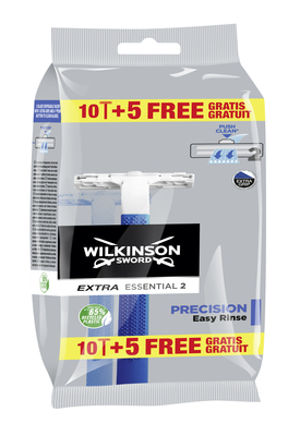 Wilkinson Extra2 Precision 15 ks jednorazové pánske holiace strojčeky