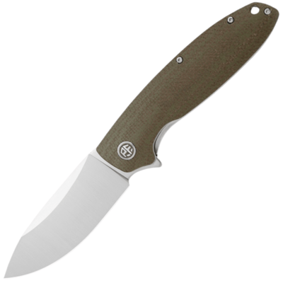 PFB01KAS Petrified Fish PFB01
Terra Satin D2 Khaki Micarta