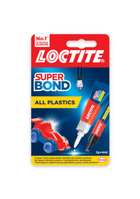 2733065 Loctite Super Bond All Plastics, 2 g + 4 ml