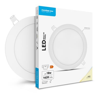 ML-LPRB4000K18WA2N Modee LED Panel Kerek - Beépíthetó A2-sorozat 18W 4000K (1620 lumen) ERP