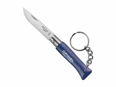 002269 OPINEL OPINEL VRI N ° 04 Klíčenka Dark Blue - kapesní nůž 5 cm, tmavomodrá