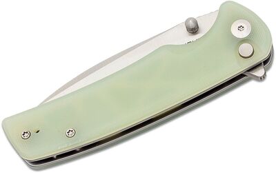 S21007-4 Sencut Sachse Natural G10 Handle
Satin Finished 9Cr18MoV Blade
Button Lock