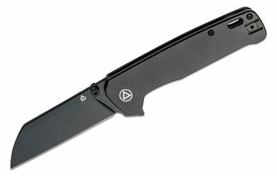 QSP Knife QS130XL-C Penguin Plus Titanium Black vreckový nôž 8,6 cm, celočierna, titán