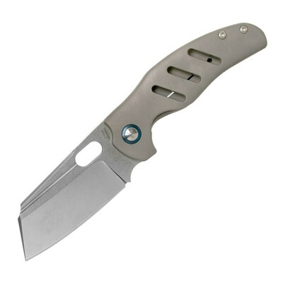 Kizer Ki4488A4 C01C Szürke Titán zsebkés 8,3 cm, Stonewash, szürke, titán