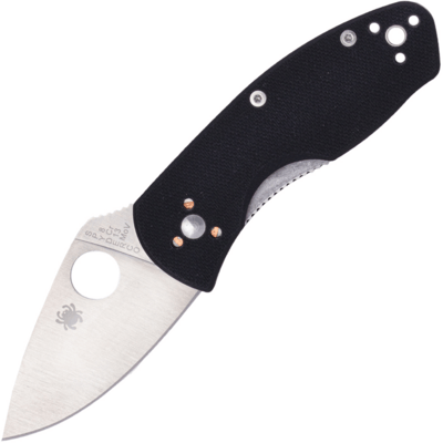 Spyderco C148GP Ambitious nejmenší kapesní nůž 5,7 cm, černá, G10