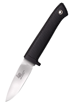 Cold Steel 36LPCM 3V Pendleton Mini Hunter kis vadászkés 7,6 cm, fekete, Kraton, Secure-Ex hüvely