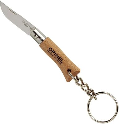 000065 OPINEL OPINEL VRI N°02 Inox Kľúčenka - vreckový nôž 3,5 cm