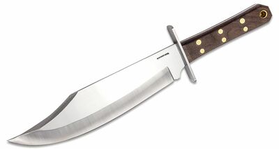 Condor CTK2804-10.3 UNDERTAKER BOWIE kültéri kés 25,7 cm, fa, bőr hüvely