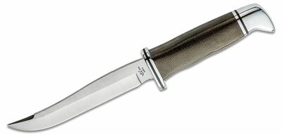 Buck BU-0105GRS1 Pathfinder® Pro univerzální nůž 12,7 cm, zelená, Micarta, kov, kožené pouzdro