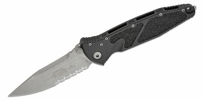 Microtech 160-11AP Manual Socom Elite Clip Point kapesní nůž 10,3 cm, Apocalyptic, černá, hliník