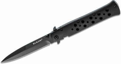 Cold Steel 26C4 Ti-Lite 4” kapesní nůž 10,2 cm, celočerný, G10
