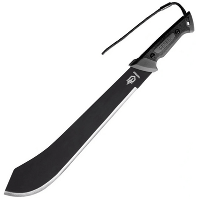 Gerber 31-002076 Gator Machete Bylo outdoorová mačeta 39,2 cm, celočerná, kraton, nylonové pouzdro