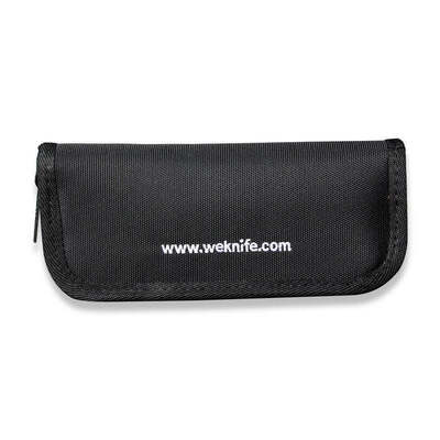 We Knife WE-01 Black Pouch černé nylonové pouzdro na zip s hadříkem 