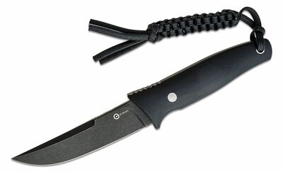 CIVIVI C19046-3 Tamashii fix kés 10,3 cm, Black Stonewash, fekete, G10, Kydex hüvely