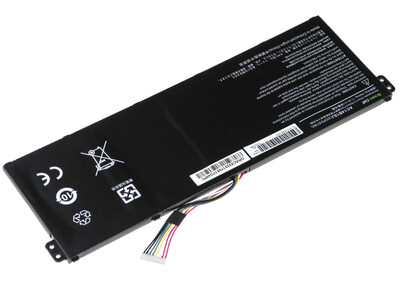 AC52 Green Cell AC14B13J AC14B18J akkumulátor Acer Aspire E 11 ES1 2100 mAh-hoz 