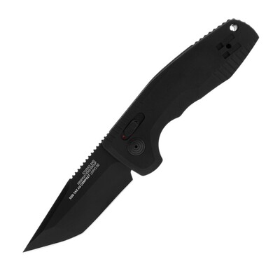 SOG-15-38-09-57 SOG-TAC AU COMPACT Tanto automatický taktický nôž 7,5 cm, čierna, hliník 