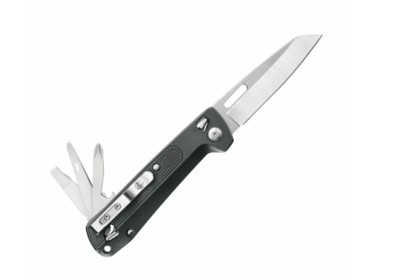 Leatherman 832658 FREE K2 GRAY multifunkčný nôž 8,4 cm, 8 funkcií, šedá 