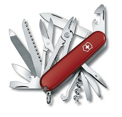 Victorinox 1.3773 Handyman multifunkční nůž 91 mm, červená, 24 funkcí