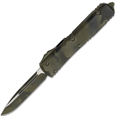 Microtech 121-1OCS Ultratech OD Green Camo automatický nôž 8,8 cm, zelená maskovacia, hliník