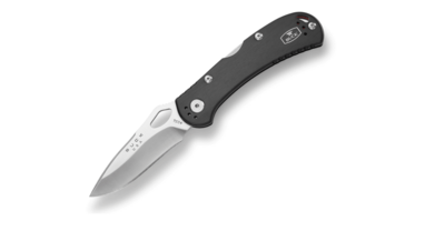 Buck BU-0722BKS1 Spitfire Black kapesní nůž 8,3 cm, černá, hliník
