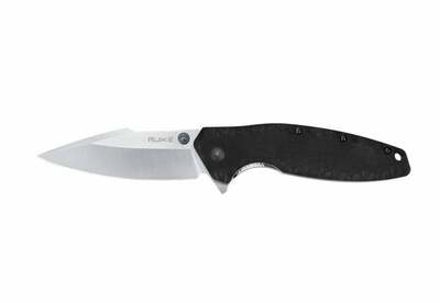 Ruike P843-B Black kapesní nůž 9 cm, černá, G10