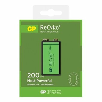 GP ReCyko 200mAh nabíjateľné batérie 1ks 4891199074509