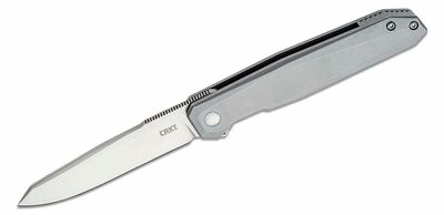 CRKT CR-K230XXP Facet™ Silver vreckový nôž 8,6 cm, celooceľový