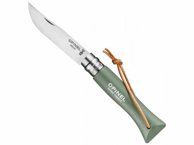 002203 OPINEL OPINEL VRI N°06 Trekking Sage Green - vreckový nôž, rukoväť bukové drevo, šalviová