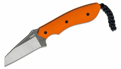 CRKT CR-2399 SPIT™ Orange všestranný nůž 5,5 cm, oranžová, G10, termoplast pouzdro
