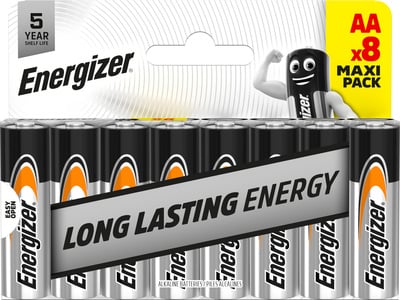 E304399200 Energizer Everyday AA DHP8 patron bliszter