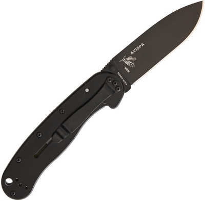 BRK1301ODB ESEE Avispa Black Finish OD green