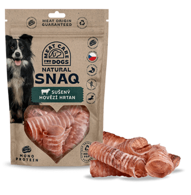 DOG SNAQ 99166 kiegészítő kutyáknak - szárított marhagége 100G