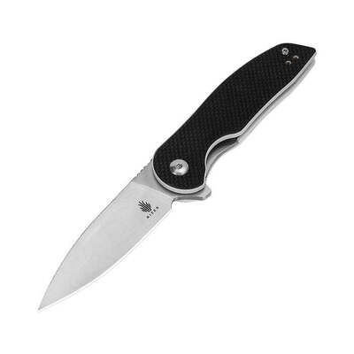 Kizer L3006A1 Sidekick zsebkés 7,3 cm, fekete, G10