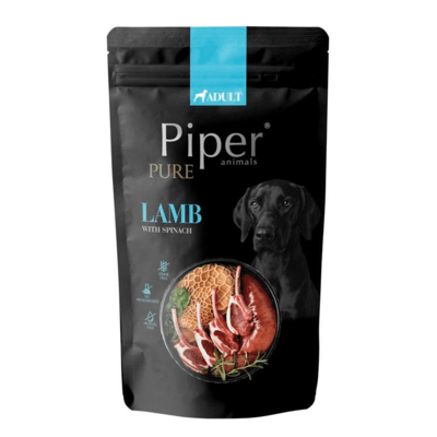 PIPER 12802173 PURE kapsička pro psy - jehněčí/špenát 150g