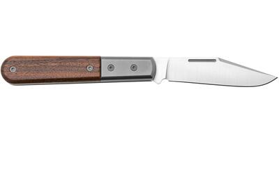 CK0112 ST LionSteel Clip M390 blade,  Santos wood Handle, Ti Bolster & liners