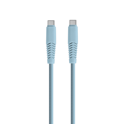 SETTY kabel USB-C - USB-C 1,5m 2,1A KSC-C-1.523 modrá (GSM168170)