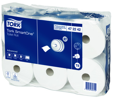 Tork SmartOne dvouvrstvý toaletní papír 6ks 472242