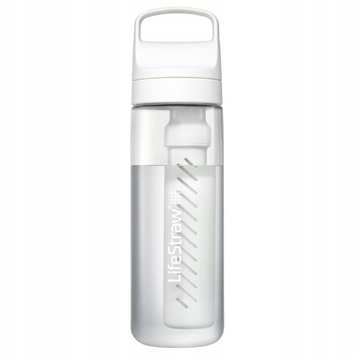 LGV422CLWW Lifestraw Go 2.0 Water Filter Bottle 22oz Clear