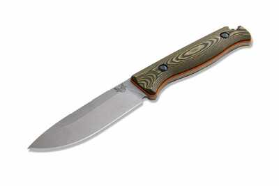 Benchmade 15002-1 SADDLE MOUNTAIN SKINNER lovecký nôž 10,7 cm, Stonewash, Richlite, G10, puzdro