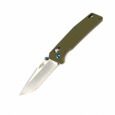 Ganzo Knife Firebird FB7601-GR univerzális zsebkés 8,7 cm, szürke, zöld, G10