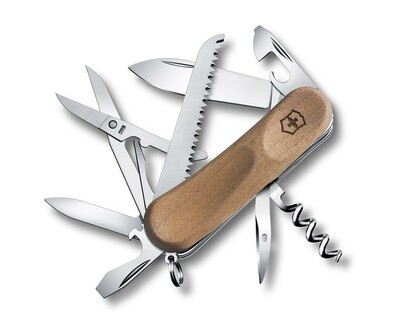 Victorinox 2.3911.63 EvoWood 17 multifunkční nůž 85 mm, ořechové dřevo, 13 funkcí