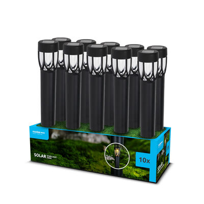 Modee záhradná solárna LED lampa GS039 40 cm, AA 200 mAh 10ks (ML-GS039)