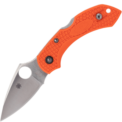 Spyderco C28POR2 Dragonfly 2 Lightweight Orange kapesní nůž 5,7 cm, Satin, oranžová, FRN