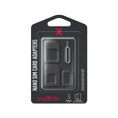 Maxlife Nano SIM adapter készlet